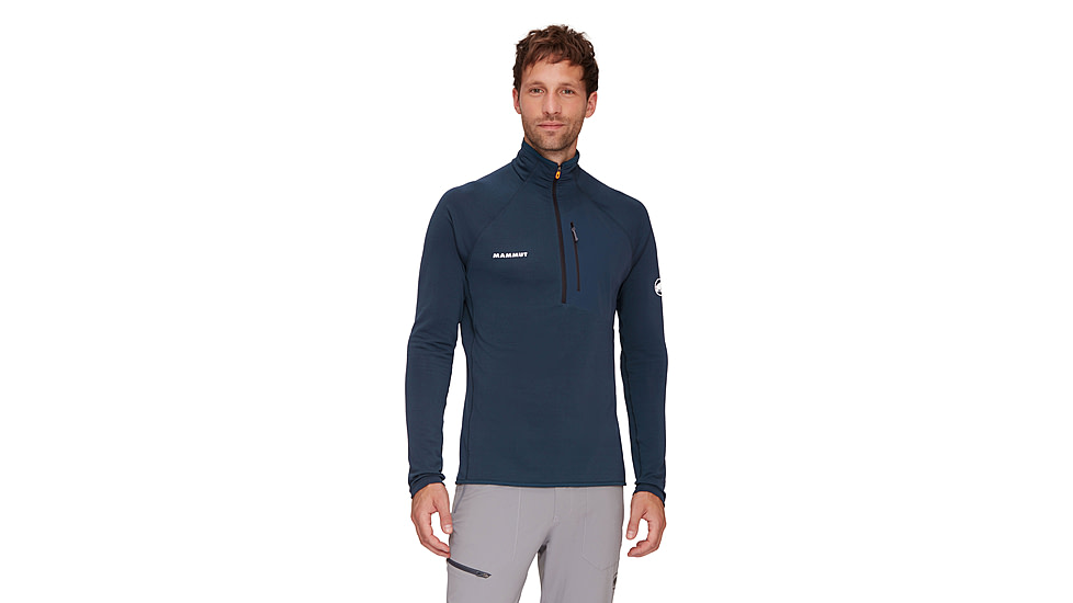 Mammut Aenergy Light ML Half Zip Pull Jacket - Mens, Marine, L, 1014-05521-5118-115