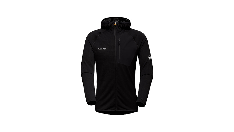 Mammut Aenergy Light ML Hooded Jacket - Mens, Black, L, 1014-05541-0001-115