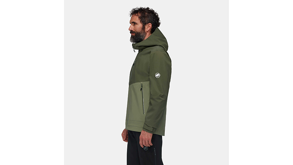 Mammut Alto Guide HS Hooded Jacket - Mens, Marsh/Dark Marsh, Large, 1010-29561-40300-115