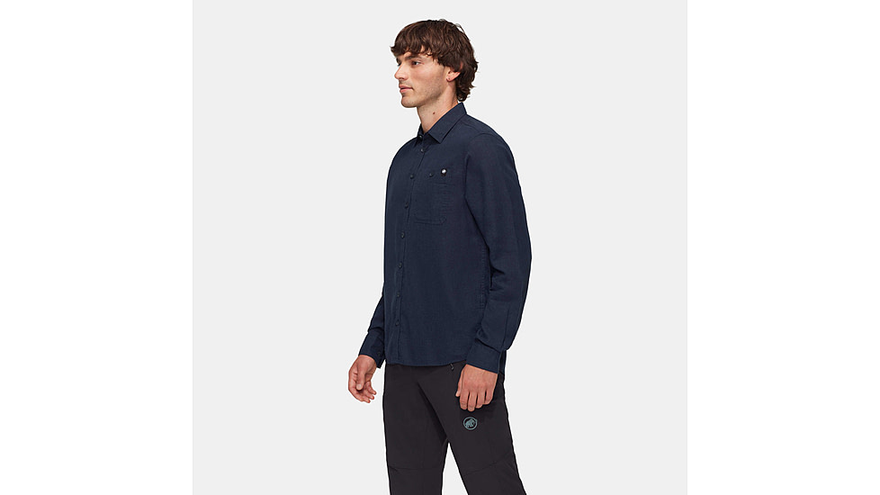 Mammut Alvra Summer Long Sleeve Shirt - Mens, Alpine Calamint, Extra Large, 1015-01570-6433-116