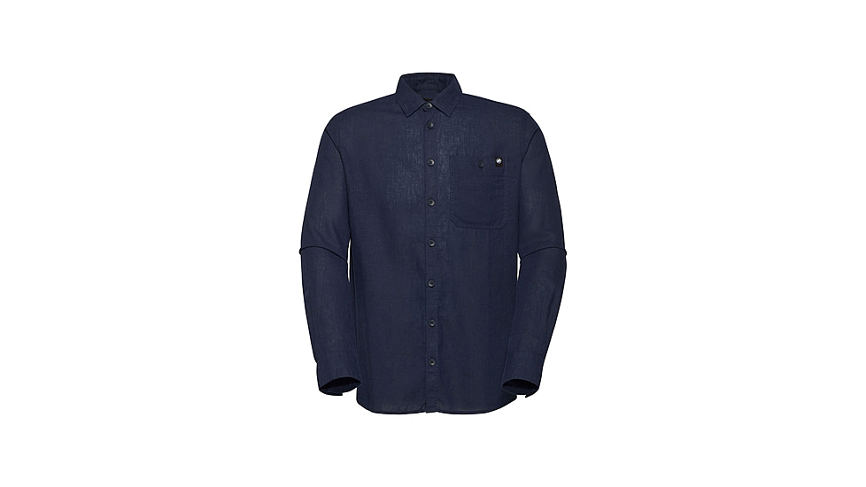 Mammut Alvra Summer Long Sleeve Shirt - Mens, Marine, 3XL, 1015-01570-5118-118