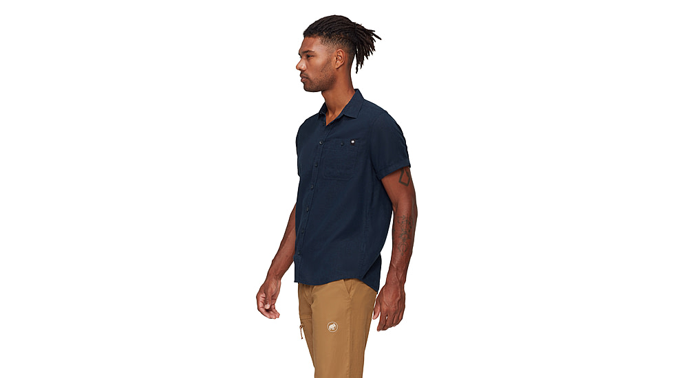 Mammut Alvra Summer Shirt - Mens, Marine, 3XL, 1015-01580-5118-118