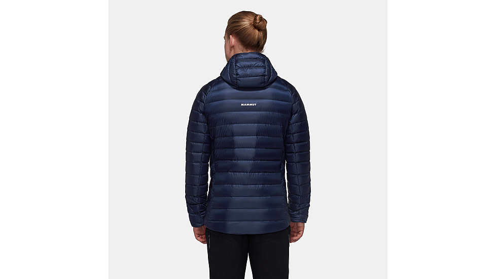 Mammut Broad Peak IN Hooded Jacket - Mens, Marine/Black, Large, 1013-02961-5975-115