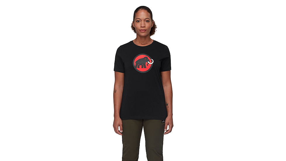 Mammut Core T-Shirt Classic - Womens, Black, S, 1017-04072-0001-113