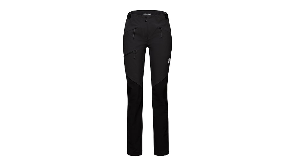 Mammut Courmayeur SO Pants - Womens, Black, US 2 Regular, 1021-00660-0001-32