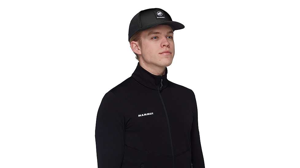 Mammut Crag Cap with Logo, Black, S-M, 1191-01340-0001-3