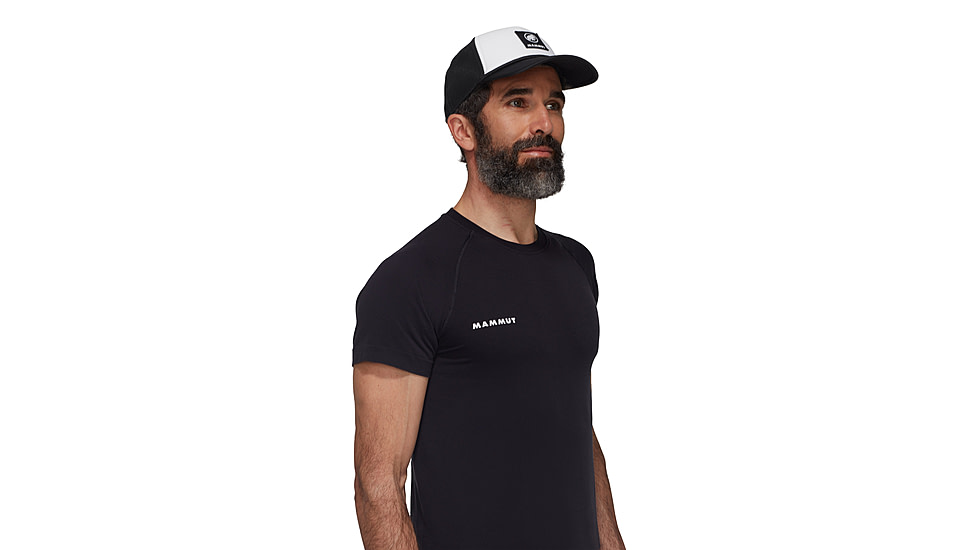 Mammut Crag Cap with Logo, White-Black, S-M, 1191-01340-0246-3