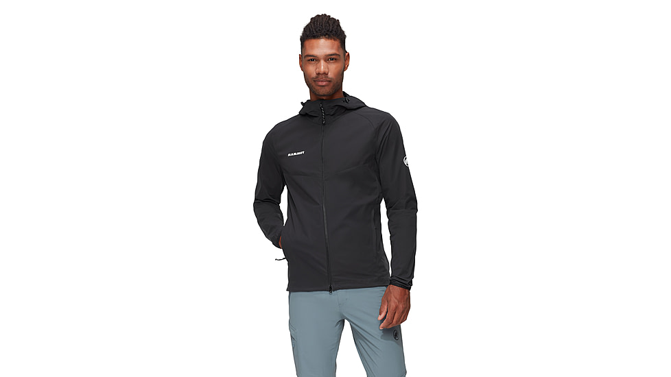 Mammut GRANITE SO Hooded Jacket - Mens, Black, XXL, 1011-02471-0001-117