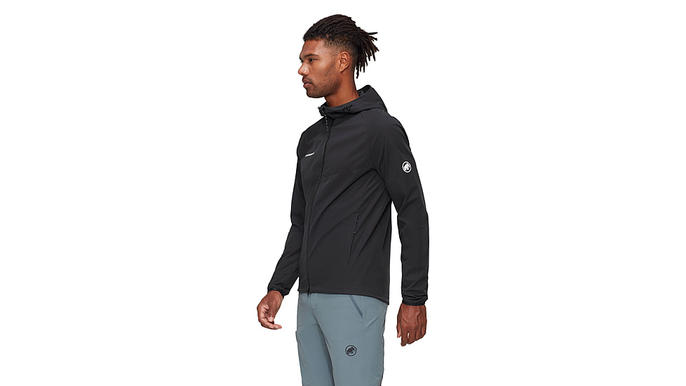 Mammut GRANITE SO Hooded Jacket - Mens, Black, XXL, 1011-02471-0001-117