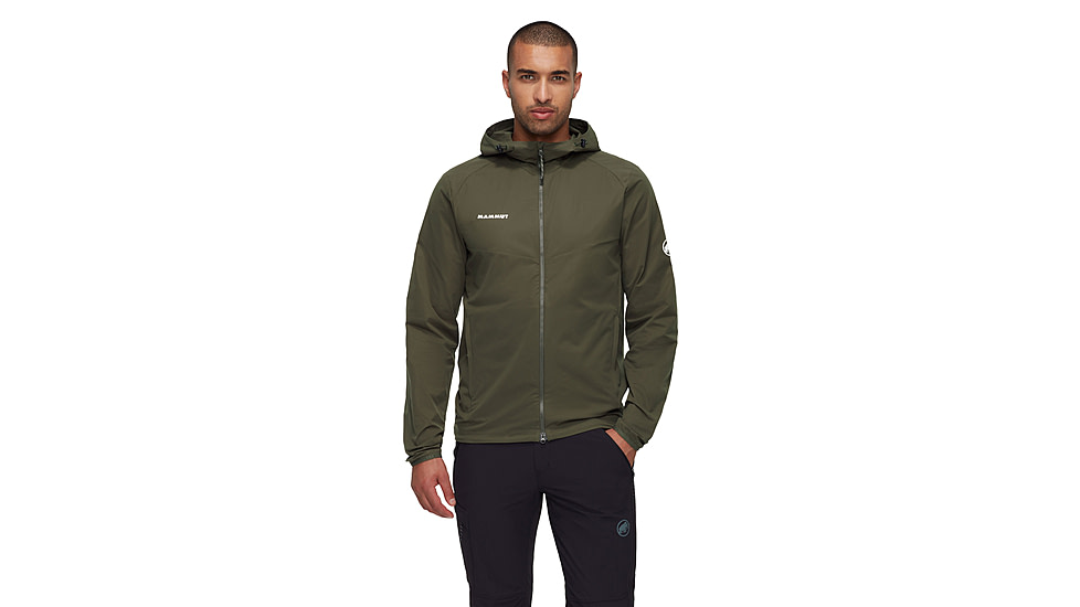 Mammut GRANITE SO Hooded Jacket - Mens, Dark Marsh, S, 1011-02471-40284-113