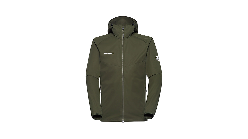 Mammut GRANITE SO Hooded Jacket - Mens, Dark Marsh, S, 1011-02471-40284-113