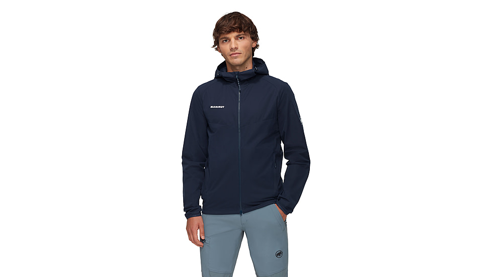 Mammut GRANITE SO Hooded Jacket - Mens, Marine, L, 1011-02471-5118-115