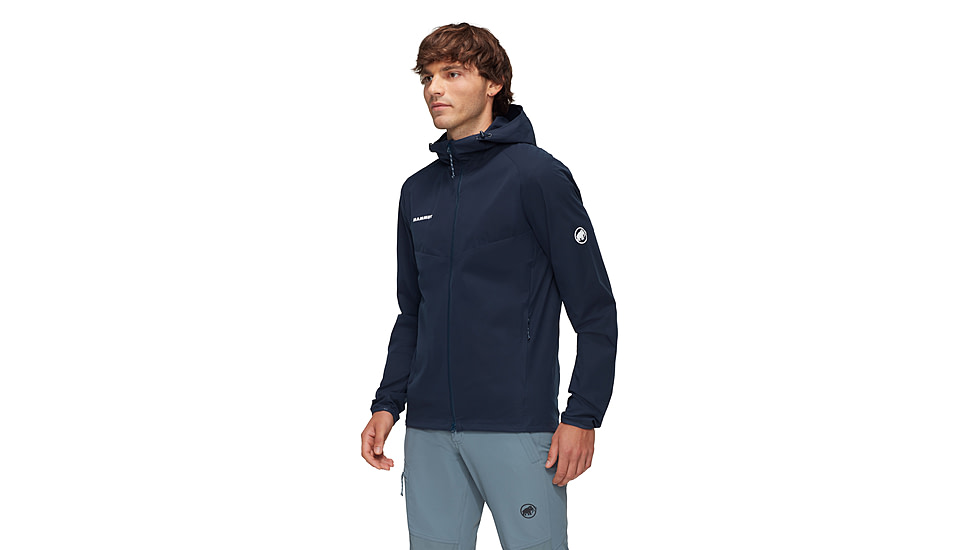 Mammut GRANITE SO Hooded Jacket - Mens, Marine, L, 1011-02471-5118-115