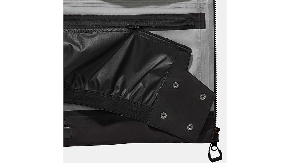 Mammut Haldigrat HS Hooded Jacket - Mens, Black, Medium, 1010-30361-0001-114