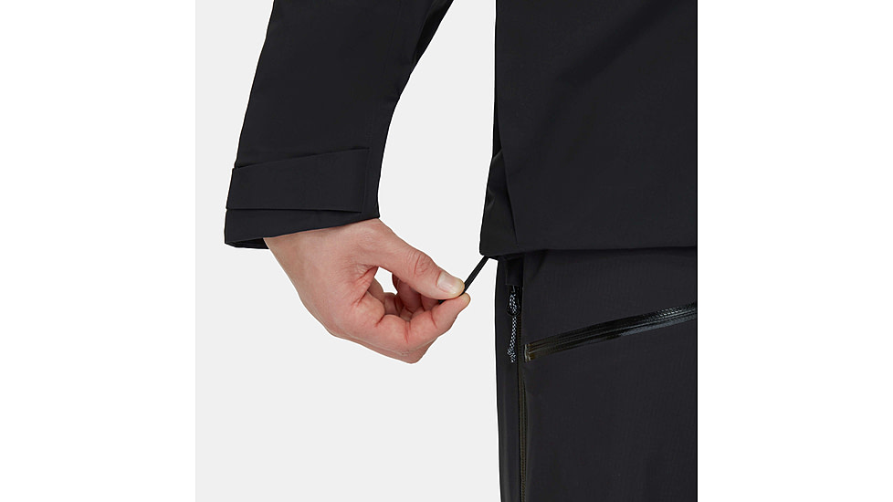 Mammut Haldigrat HS Hooded Jacket - Mens, Black, Medium, 1010-30361-0001-114