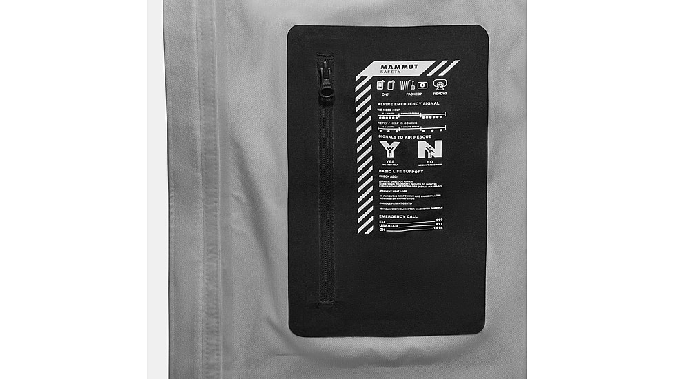 Mammut Haldigrat HS Hooded Jacket - Mens, Black, Medium, 1010-30361-0001-114