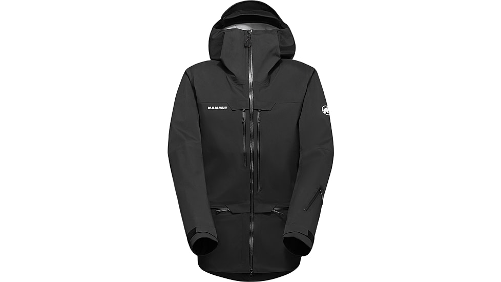 Mammut Haldigrat HS Hooded Jacket - Mens, Black, Medium, 1010-30361-0001-114