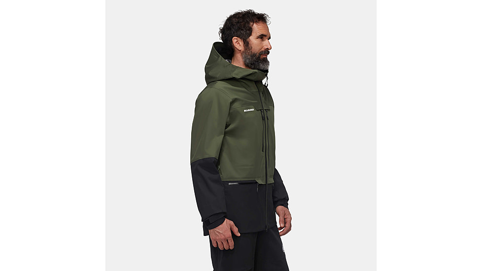 Mammut Haldigrat HS Hooded Jacket - Mens, Dark Marsh, Extra Large, 1010-30361-40294-116