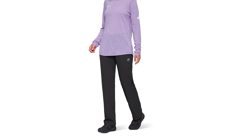 Mammut Hiking V Pants - Womens, Black, US 6 Short, 1022-02530-0001- 6 Short