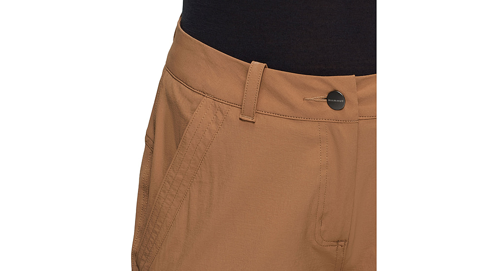 Mammut Hiking V Pants - Womens, Claystone, US 4 Short, 1022-02530-7546- 4 Short