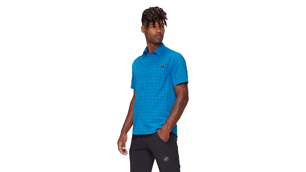 Mammut Lenni Shirt - Mens, Glacier Blue-Marine, XXL, 1015-01471-50591-117