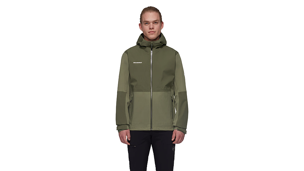 Mammut Linard Guide HS Hooded Jacket - Mens, Marsh/Dark Marsh, Large, 1010-30950-40300-115