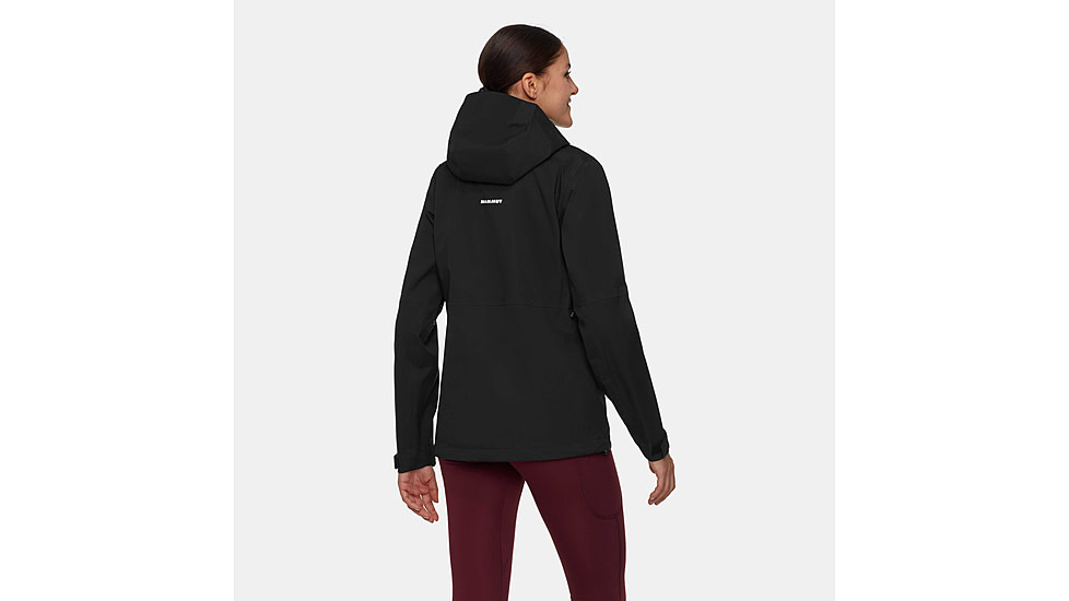 Mammut Linard Guide HS Hooded Jacket - Womens, Black, Large, 1010-30970-0001-115
