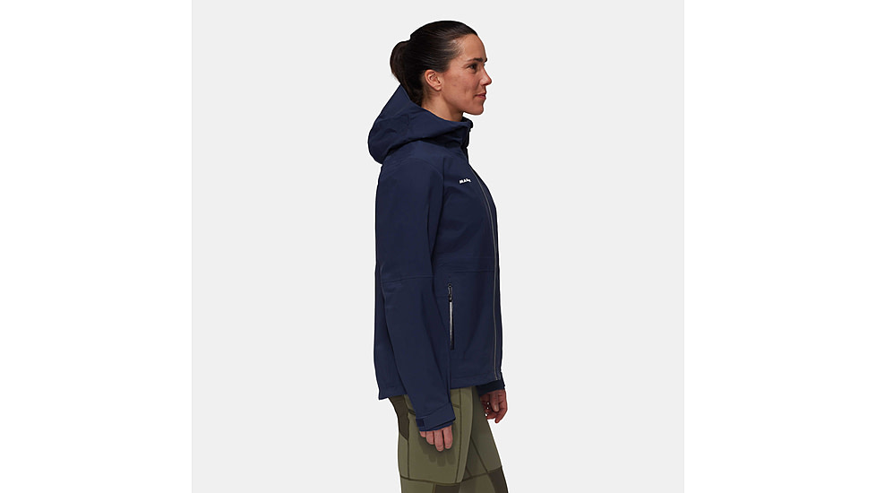 Mammut Linard Guide HS Hooded Jacket - Womens, Marine, Extra Large, 1010-30970-5118-116