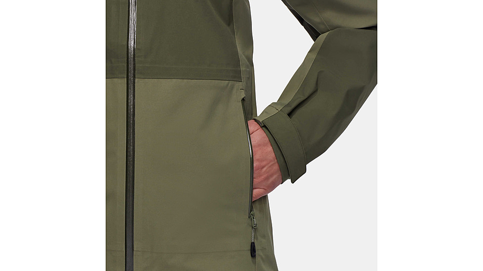 Mammut Linard Guide HS Hooded Jacket - Womens, Marsh/Dark Marsh, Large, 1010-30970-40300-115