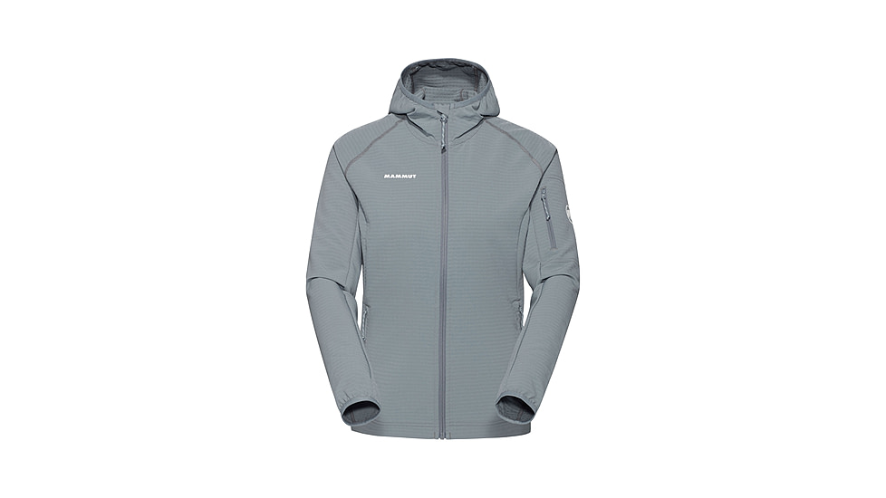 Mammut Madris Light ML Hooded Jacket - Womens, Strata, L, 1014-03852-00789-115