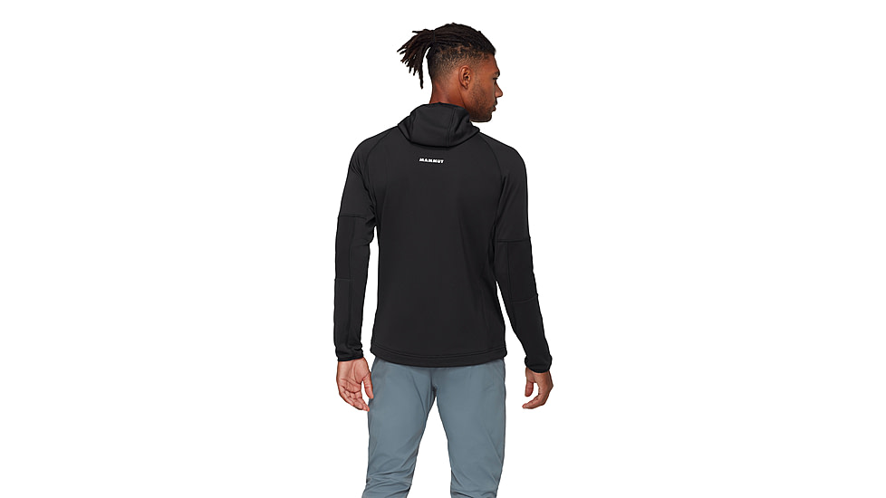 Mammut Massone ML Hooded Jacket - Mens, Black, XL, 1014-06190-0001-116