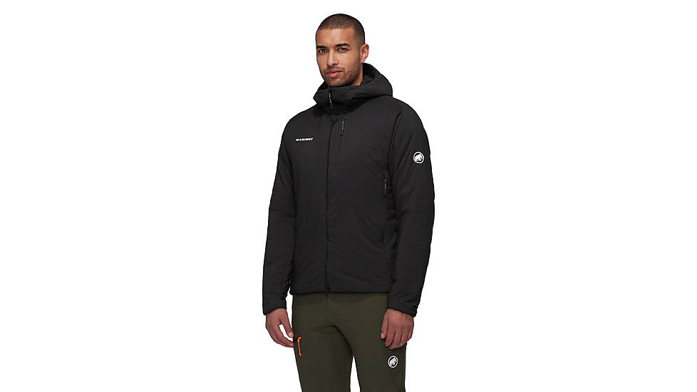 Mammut Rime IN Flex Hooded Jacket - Mens, Black, Large, 1013-02131-0001-115