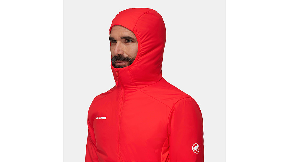 Mammut Rime Light IN Flex Hooded Jacket - Mens, Mammut Red, 2XL, 1013-03150-3778-117