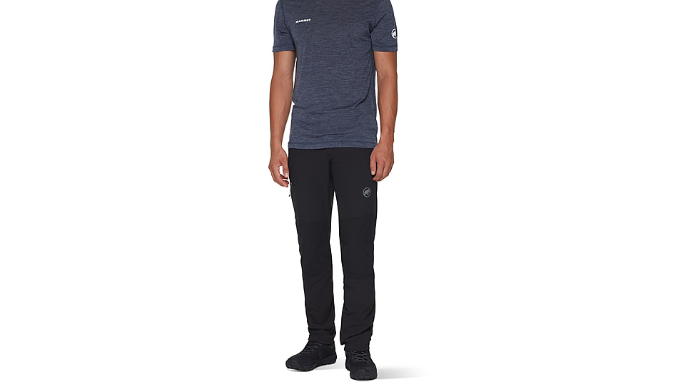 Mammut Runbold Guide SO Pants - Mens, Black, US 32 Long, 1021-01460-0001- 32 Long