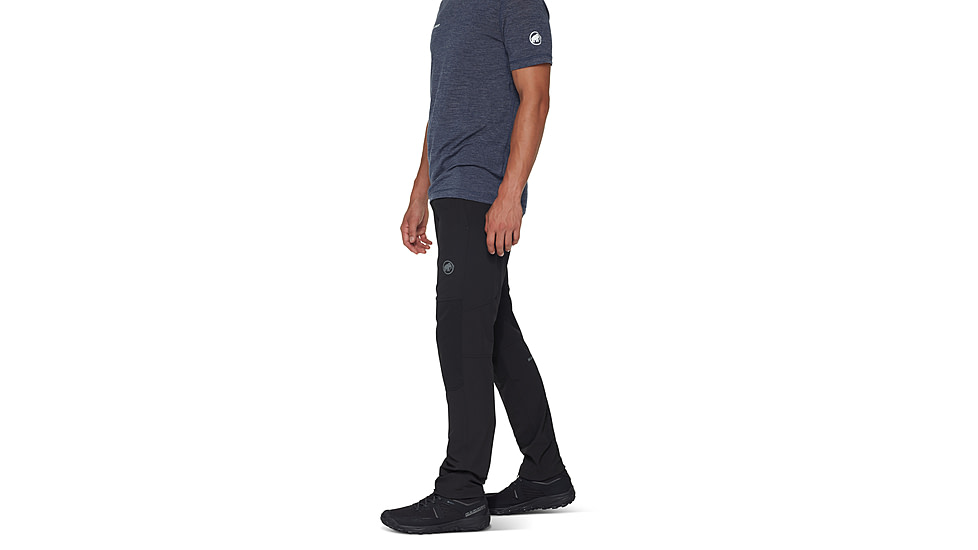 Mammut Runbold Guide SO Pants - Mens, Black, US 32 Long, 1021-01460-0001- 32 Long