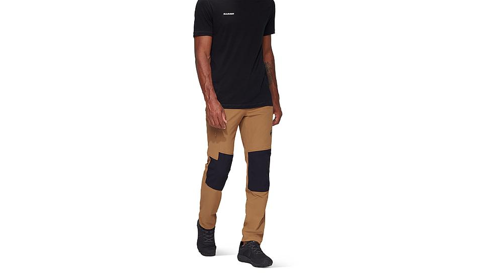 Mammut Runbold Guide SO Pants - Mens, Claystone-Black, US 30 Regular, 1021-01460-7547-46