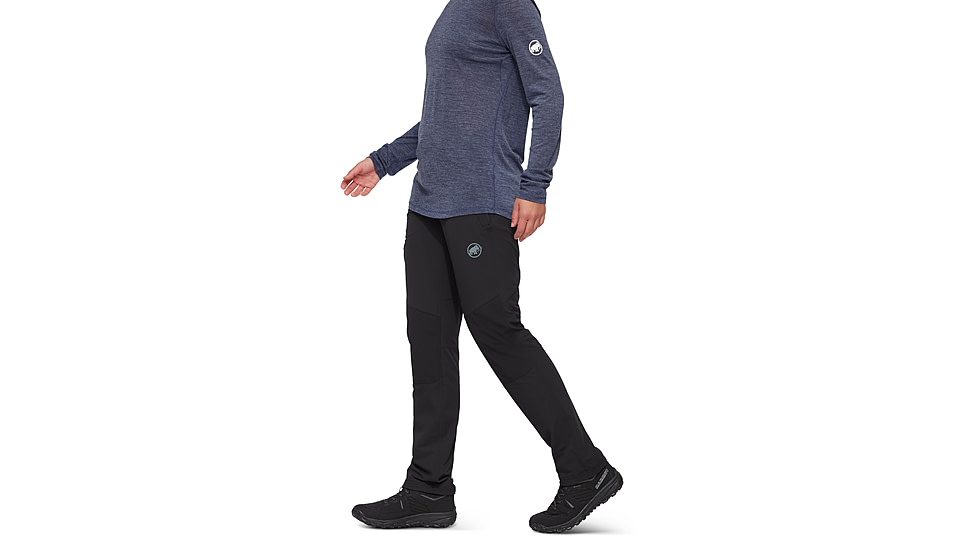 Mammut Runbold Guide SO Pants - Womens, Black, US 16 Short, 1021-01470-0001- 16 Short