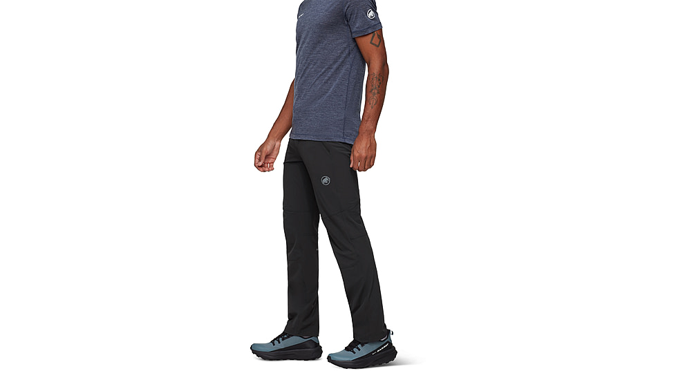 Mammut Runbold IV Pants - Mens, Black, US 38 Short, 1022-02580-0001- 38 Short