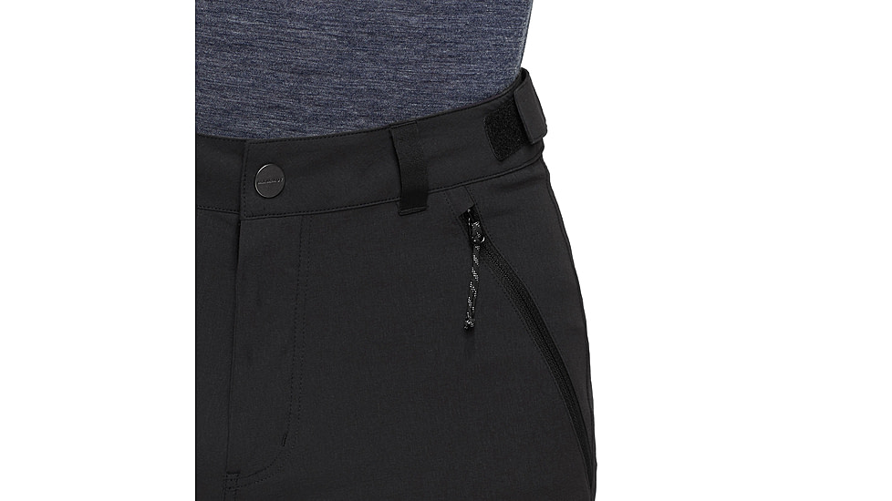 Mammut Runbold IV Pants - Mens, Black, US 38 Short, 1022-02580-0001- 38 Short