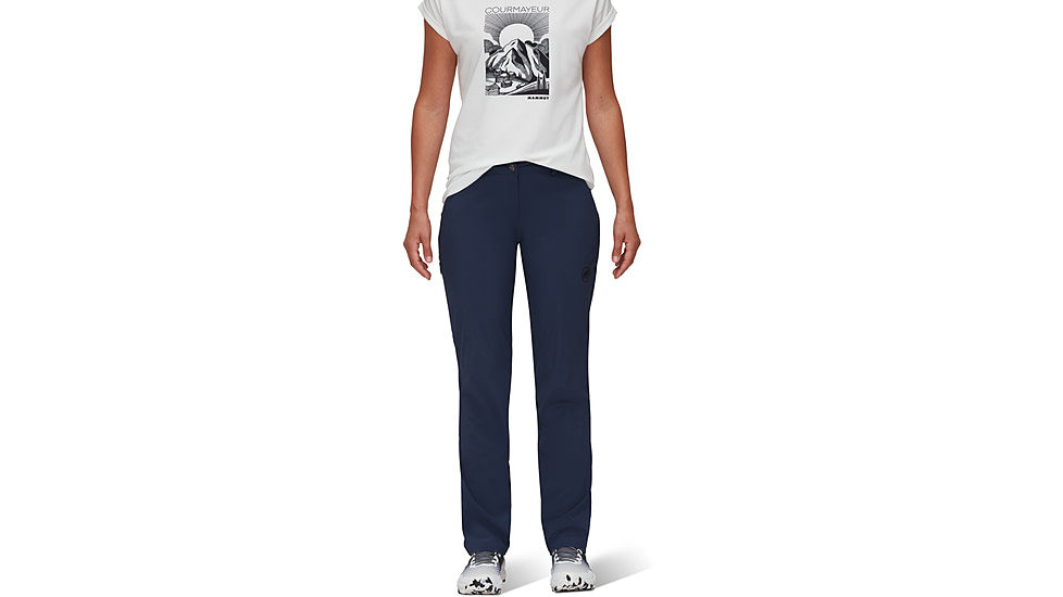 Mammut Runbold Pants - Womens, Regular, Marine, US 8, 1022-01680-5118-38-10