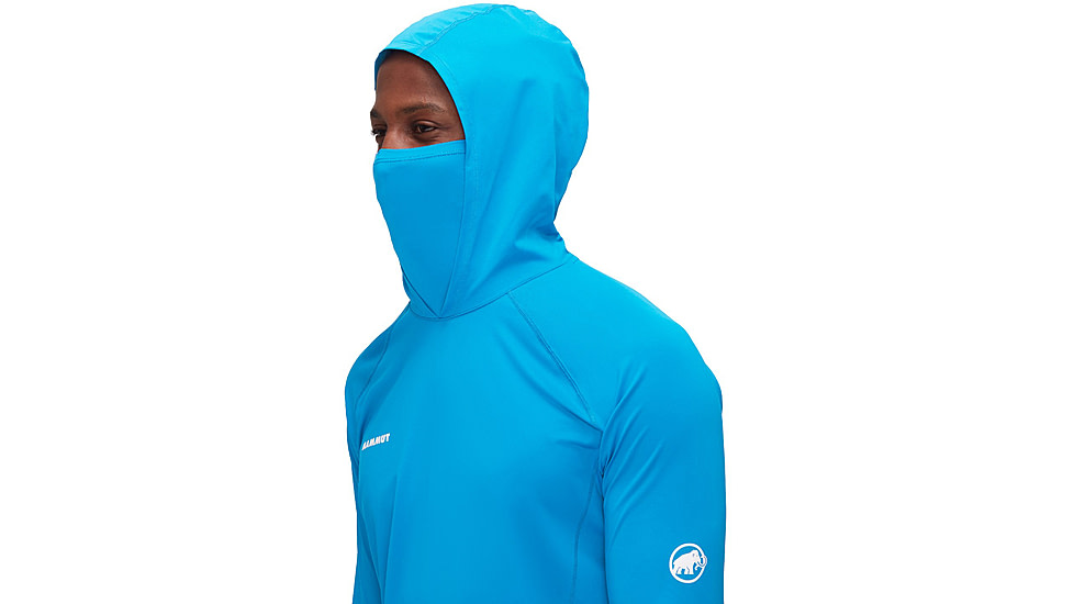Mammut Selun FL Sun Hoody - Mens, Glacier Blue, Medium, 1016-01420-50589-114