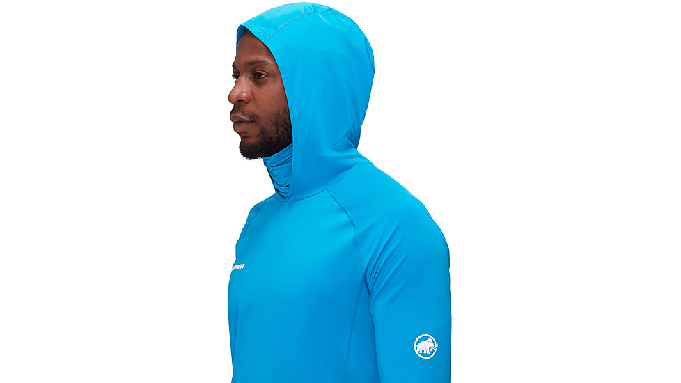 Mammut Selun FL Sun Hoody - Mens, Glacier Blue, Medium, 1016-01420-50589-114
