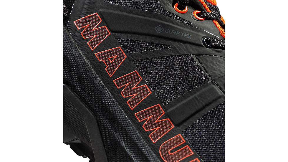 Mammut Sertig II Low GTX - Men's, Black/Vibrant Orange, 11.5 US, 3030-04280-00533-1105