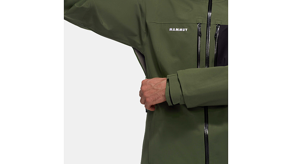 Mammut Stoney HS Hooded Jacket - Mens, Dark Marsh, Small, 1010-31010-40294-113