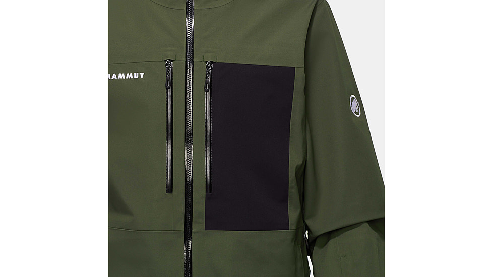 Mammut Stoney HS Hooded Jacket - Mens, Dark Marsh, Small, 1010-31010-40294-113