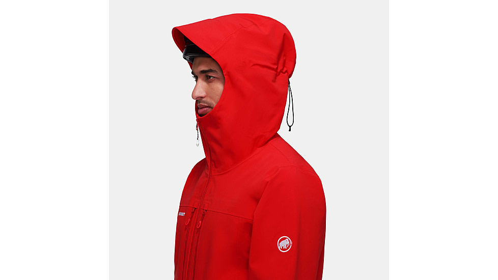 Mammut Stoney HS Hooded Jacket - Mens, Mammut Red, Small, 1010-31010-3778-113