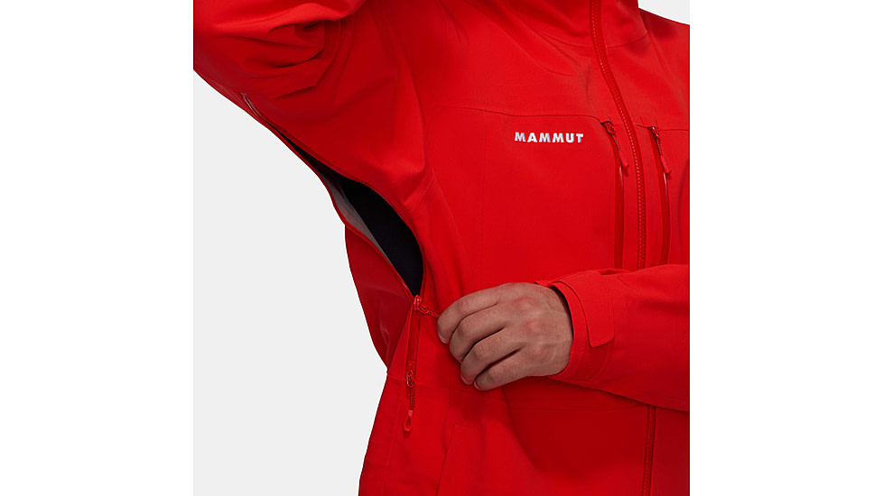 Mammut Stoney HS Hooded Jacket - Mens, Mammut Red, Small, 1010-31010-3778-113