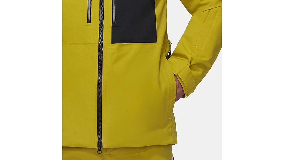 Mammut Stoney HS Thermo Hooded Jacket - Mens, Aura/Black, Medium, 1010-31060-40288-114