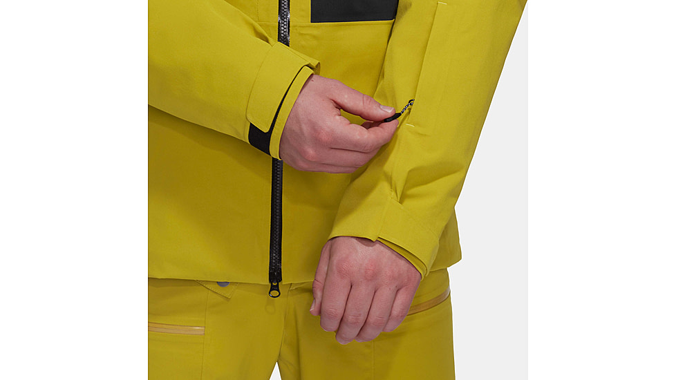 Mammut Stoney HS Thermo Hooded Jacket - Mens, Aura/Black, Medium, 1010-31060-40288-114