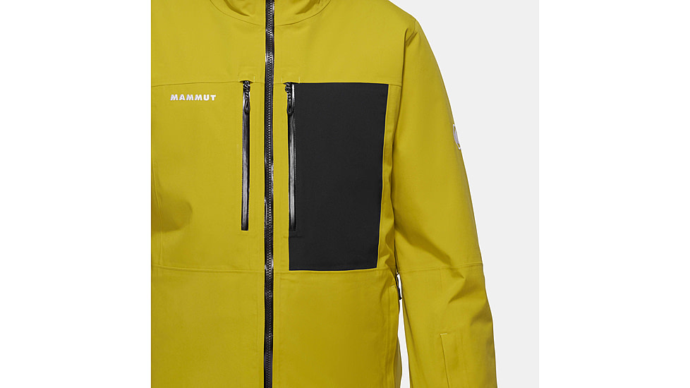 Mammut Stoney HS Thermo Hooded Jacket - Mens, Aura/Black, Medium, 1010-31060-40288-114